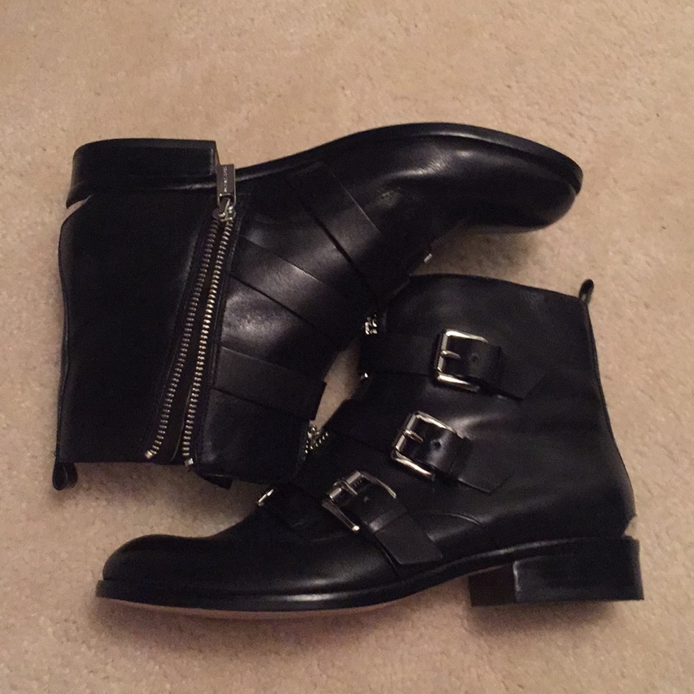 Michael Kors leather ankle boots